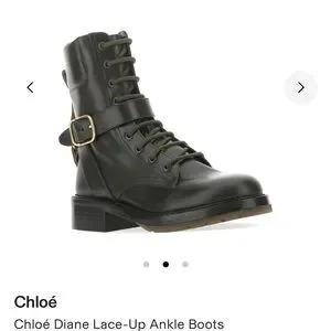Chloe Shoes Chloe Diane Combat Boots Poshmark